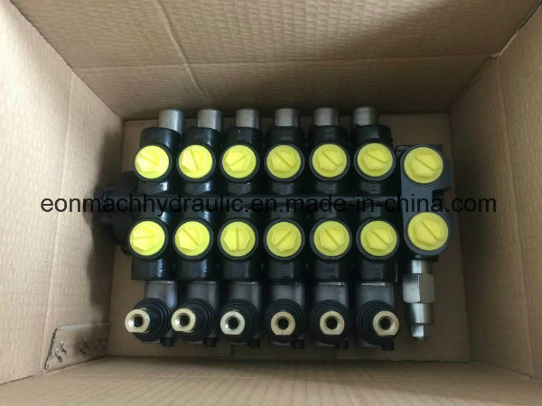 Factory Hydraulic Control Valves Block with Rotatory Levers Valve Hydraulic