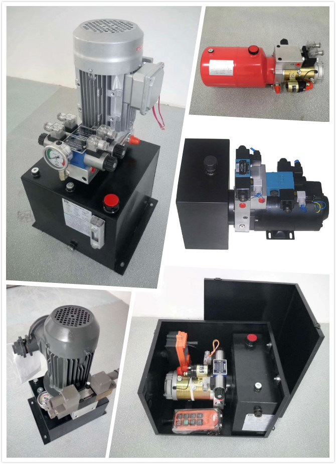 Trash Compactor Mini Hydraulic Power Unit Power Supply Unit