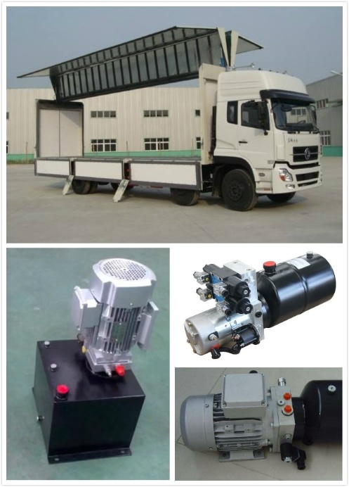Hydraulic Power Unit System for Self Dumping Truck