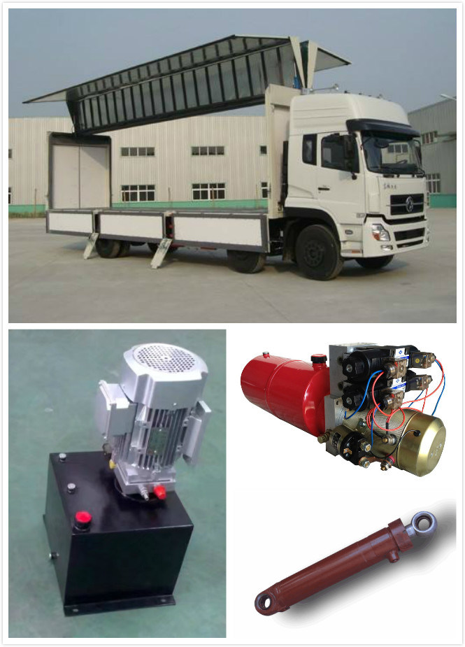12V/24V Hydraulic Power Pack Unit for Vehicle Forklift