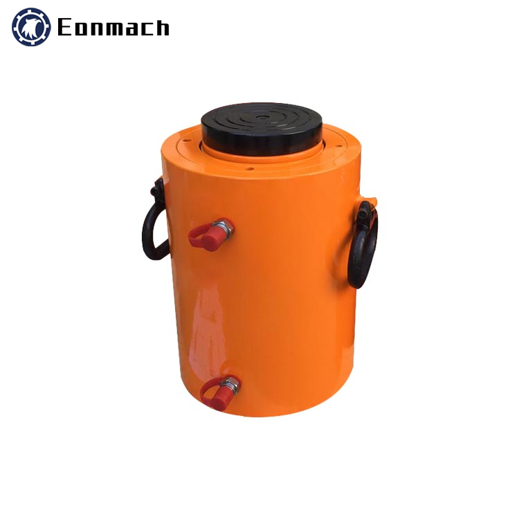 30-200 ton Double Acting Hollow Hydraulic Cylinder