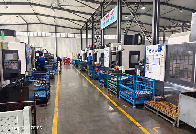 Directional control valve processing workshop